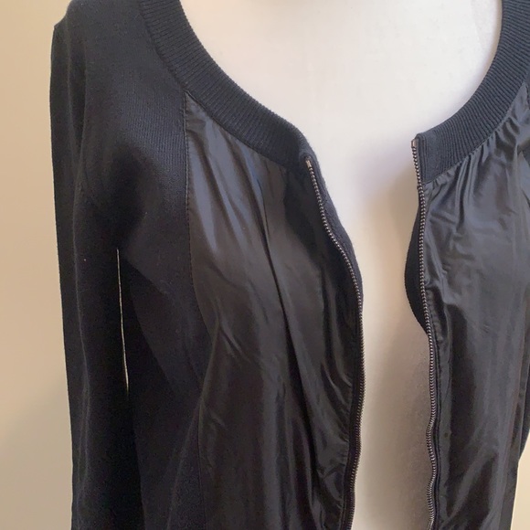 ❤️ PRADA Black Light Cotton Sweater Size 42 - Picture 2 of 6